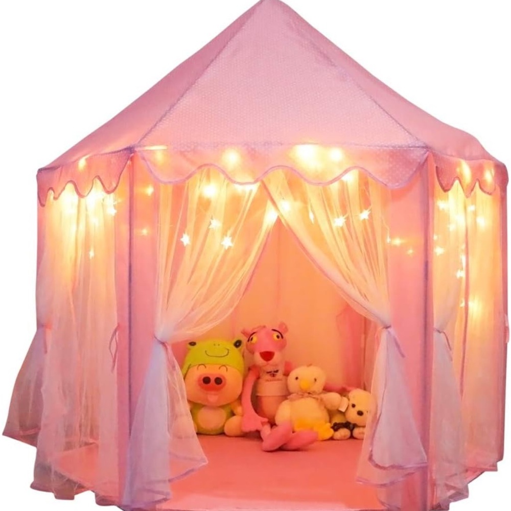Kids Pink Play Tent